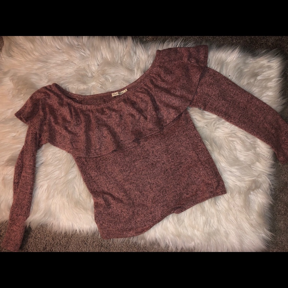 Fashion Nova Cold Shoulder Top